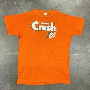 Vintage 70's Orange Crush Soda Promo T-Shirt XL